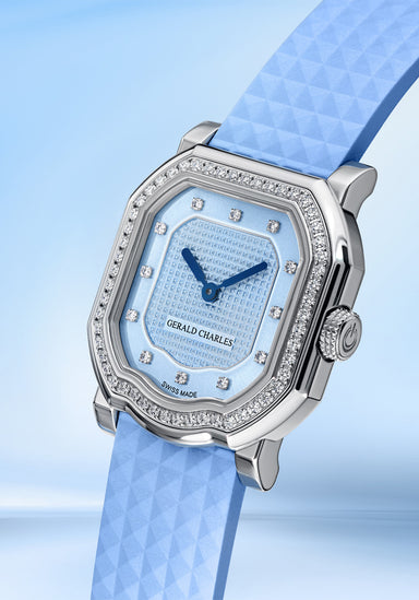 Gerald Charles Mini Maestro Ice Blue | GL1.0-TNPS-2133CS-RSDP | Denver Watches | OsterJewelers.com