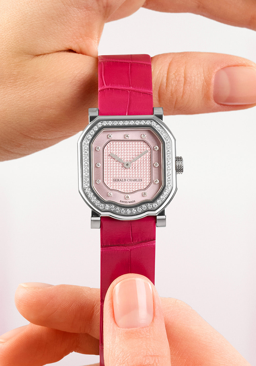Gerald Charles Mini Maestro Pink | GL1.0-TNPS-2129CS-RSDP | Denver Watches | OsterJewelers.com