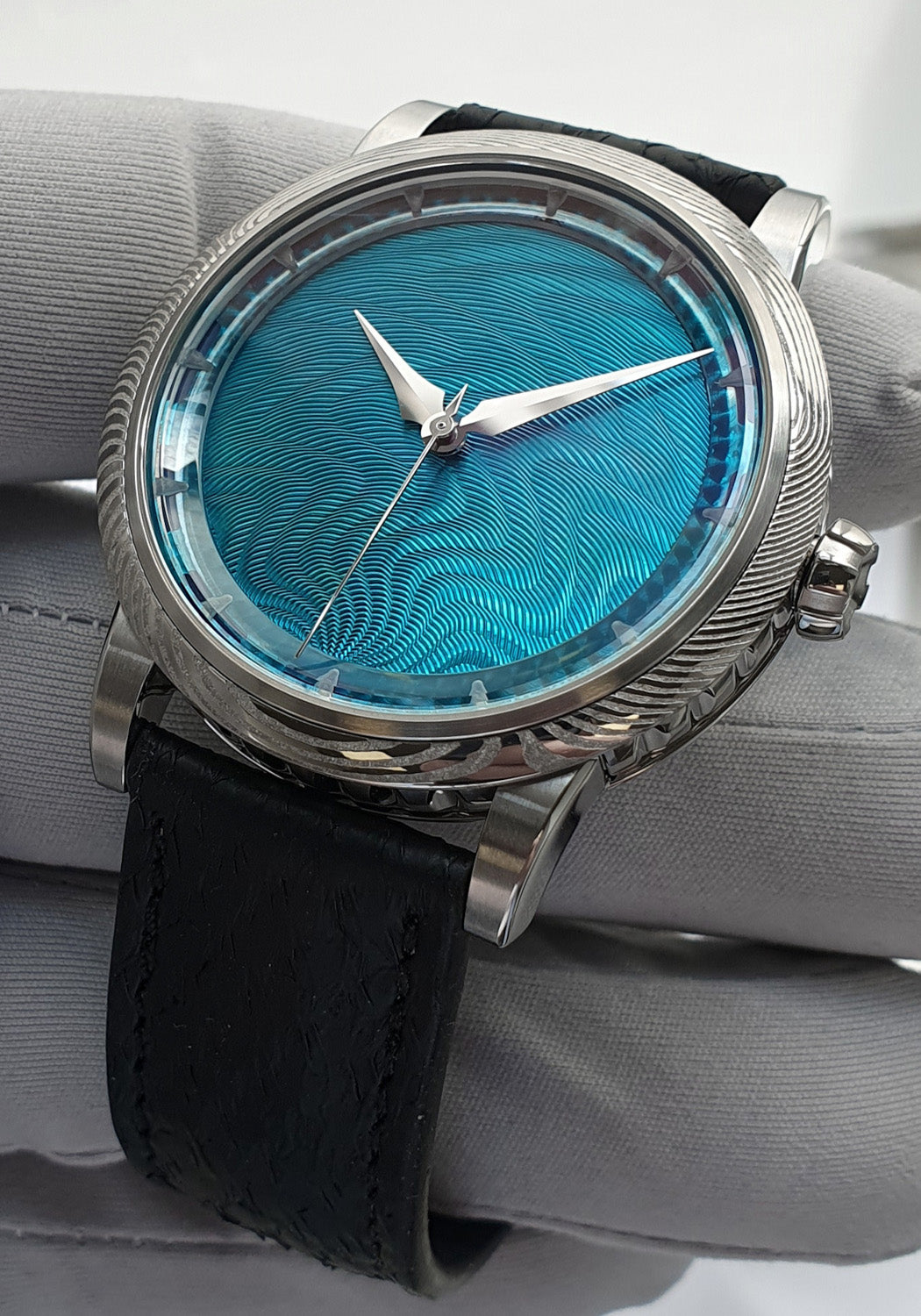  The dial coloring is based on nano-ceramics & is carefully applied in a process that takes 4+ hrs. 