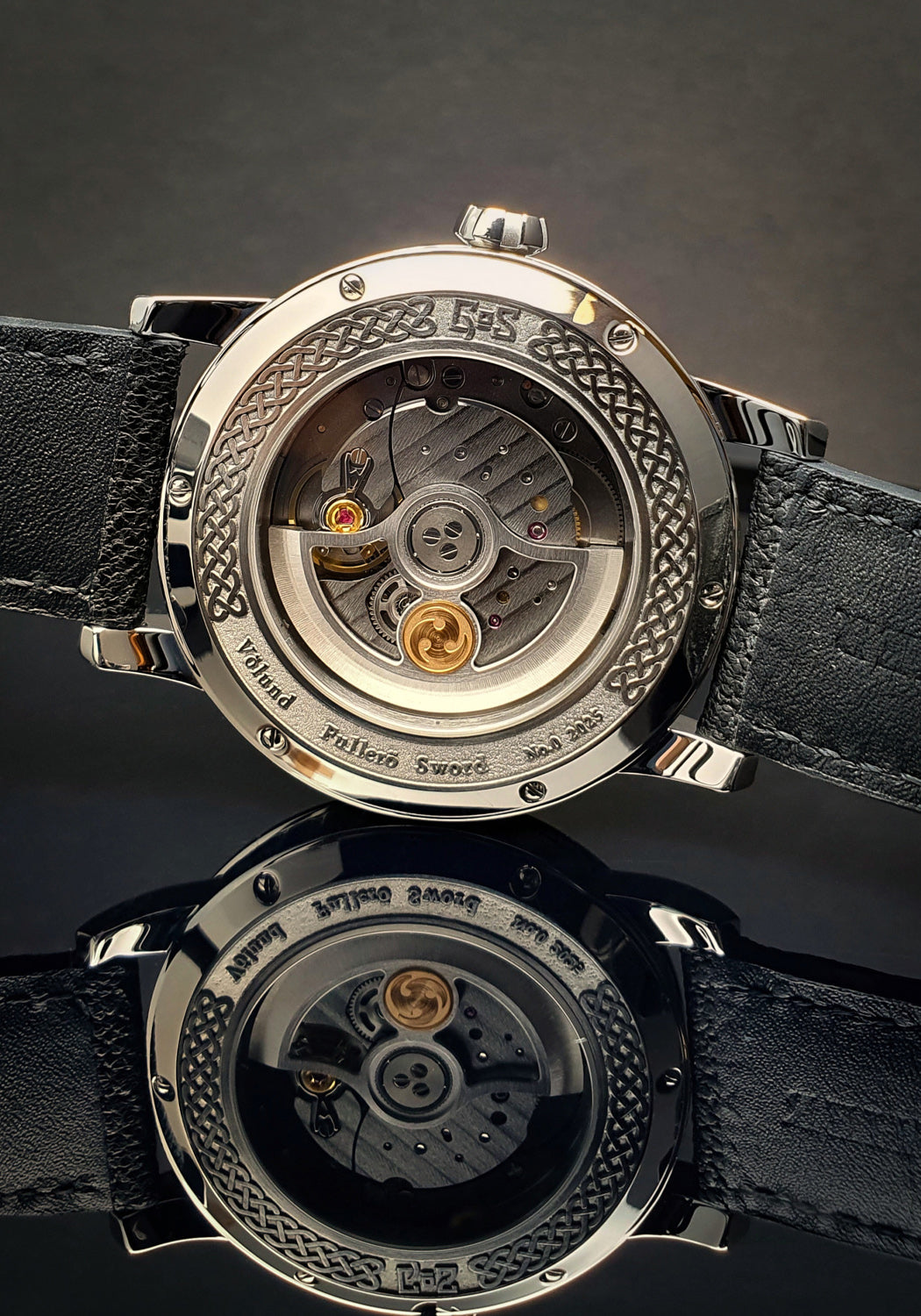 GoS Völund Fullerö Sword Glowing Steel | Handmade in Sweden | Denver Watches | OsterJewelers.com