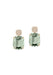 Goshwara Gossip 18KYG Diamond & Prasiolite Cushion Drop Earrings | Denver | OsterJewelers.com