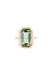 Goshwara Manhattan 18KYG Emerald Cut Prasiolite Cocktail Ring | Denver Jewelers | OsterJewelers.com