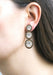 Goshwara Mélange 18KYG 3-Tier Onyx Inlay Rock Crystal Oval Earrings | Denver | OsterJewelers.com