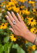 Goshwara Mélange 18KYG White Agate & Rock Crystal Oval Cocktail Ring | Denver | OsterJewelers.com