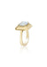 Goshwara Classics 18KYG Diamond & Emerald Cut Opal Cocktail Ring | Denver | OsterJewelers.com