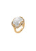 Goshwara Gossip 18KYG Diamond & Cushion Cabochon Moon Quartz Ring | Denver | OsterJewelers.com