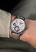 The Grönefeld 1941 Quadrivium dial reveals a flying tourbillon cage and remontoire mechanism