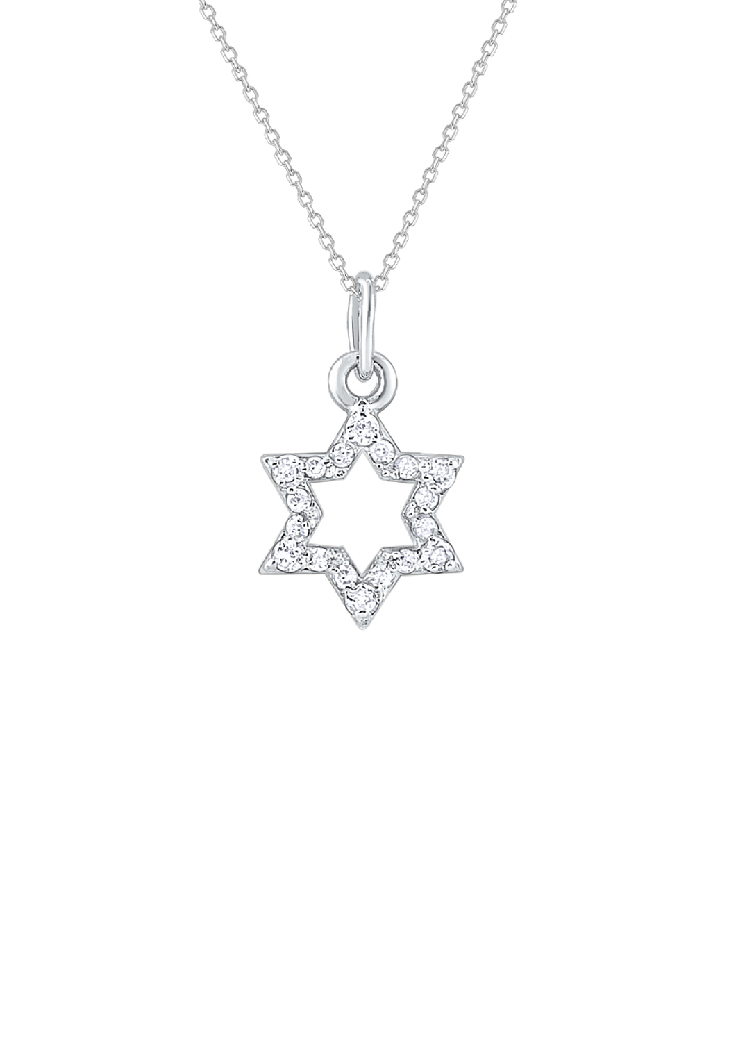 KC Designs 14KWG Diamond Star of David Pendant Necklace | OsterJewelers.com