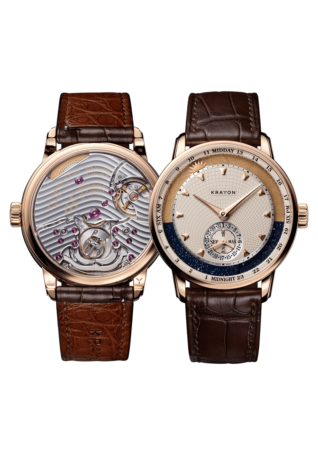Krayon Anywhere Rose Gold 39 mm Time Piece | Ref. C030-20 Krayon Anywhere Rose Gold 39 mm Time Piece | Ref. C030-20