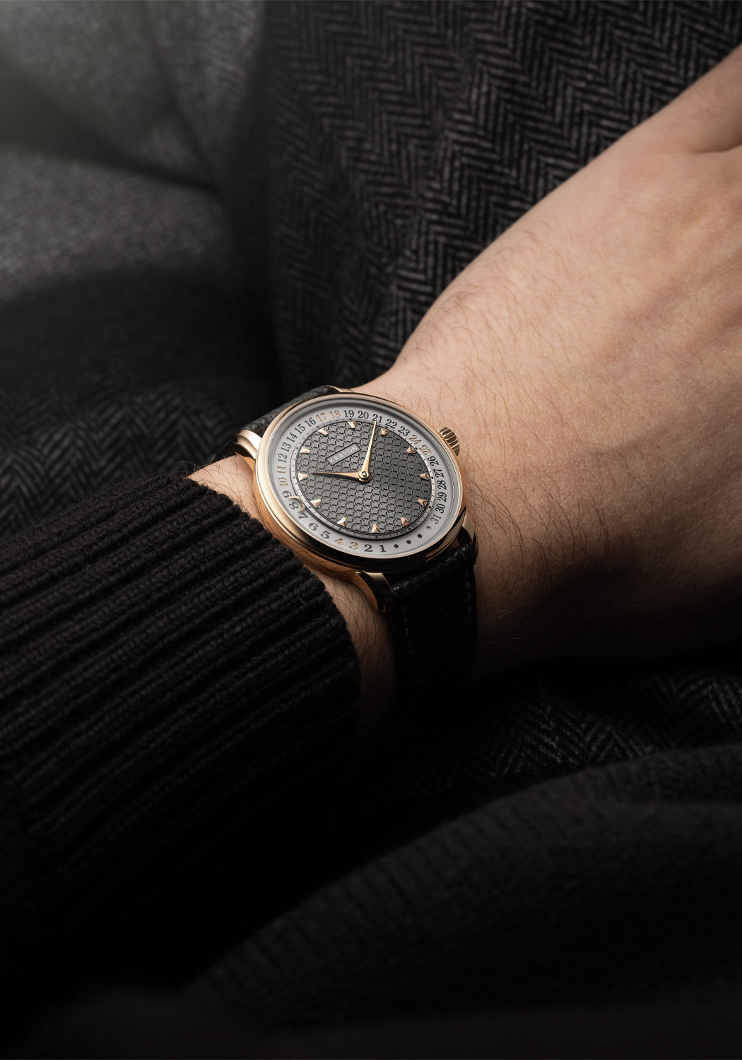  Krayon Anyday Rose Gold Calendar Watch | Denver Watches | OsterJewelers.com