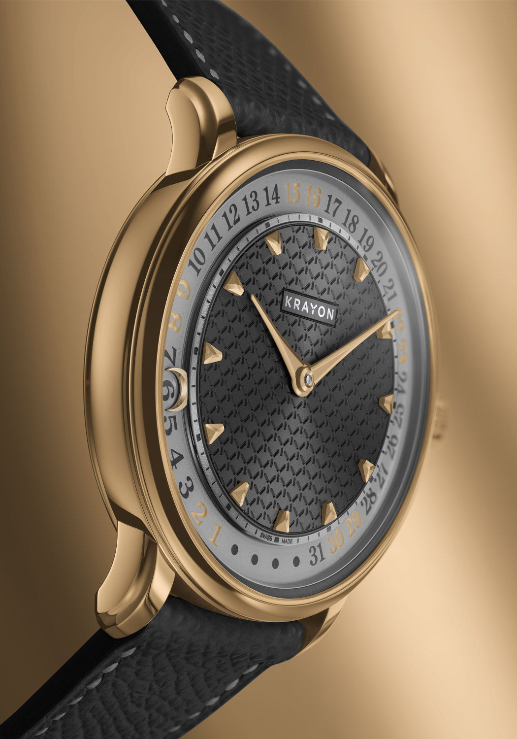  Krayon Anyday Rose Gold Calendar Watch | Denver Watches | OsterJewelers.com