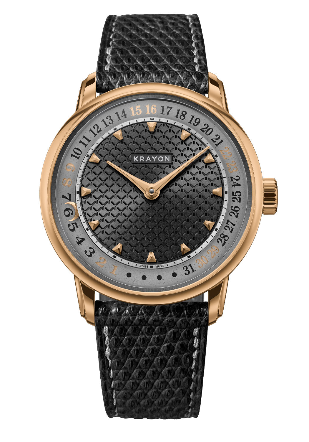 Krayon Anyday Rose Gold Calendar Watch | Denver Watches