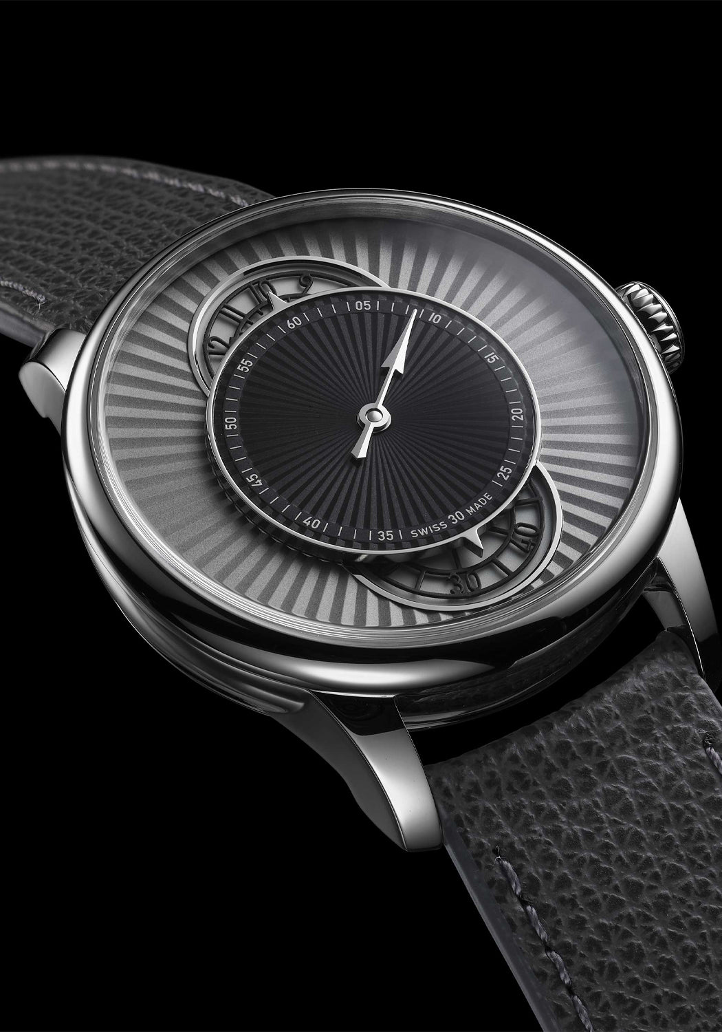 Louis Erard Le Régulateur Espirit Flinqué Grey | Ref. 85248AA62.BVA153 | OsterJewelers.com