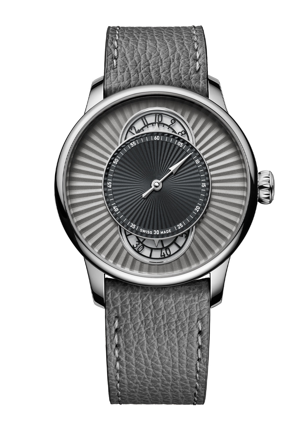 Louis Erard Le Régulateur Espirit Flinqué Grey | Ref. 85248AA62.BVA153 | OsterJewelers.com