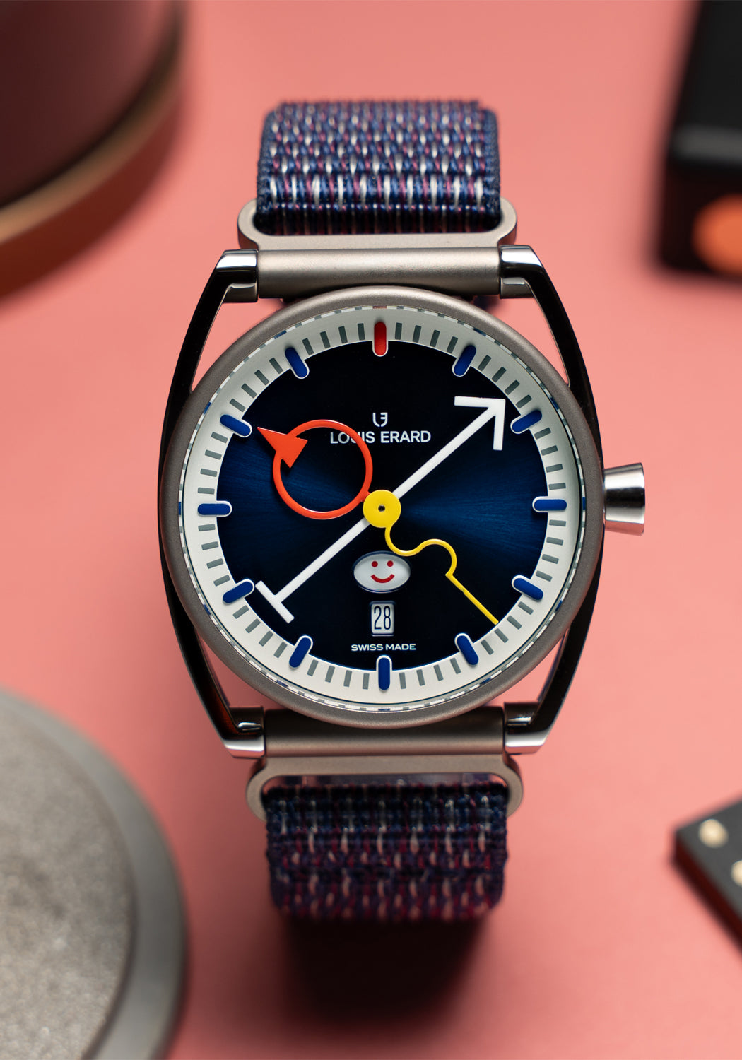 Louis Erard x Alain Silberstein Smile-Day Blue | Denver Watches | OsterJewelers.com