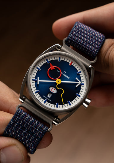 Louis Erard x Alain Silberstein Smile-Day Blue | Denver Watches | OsterJewelers.com