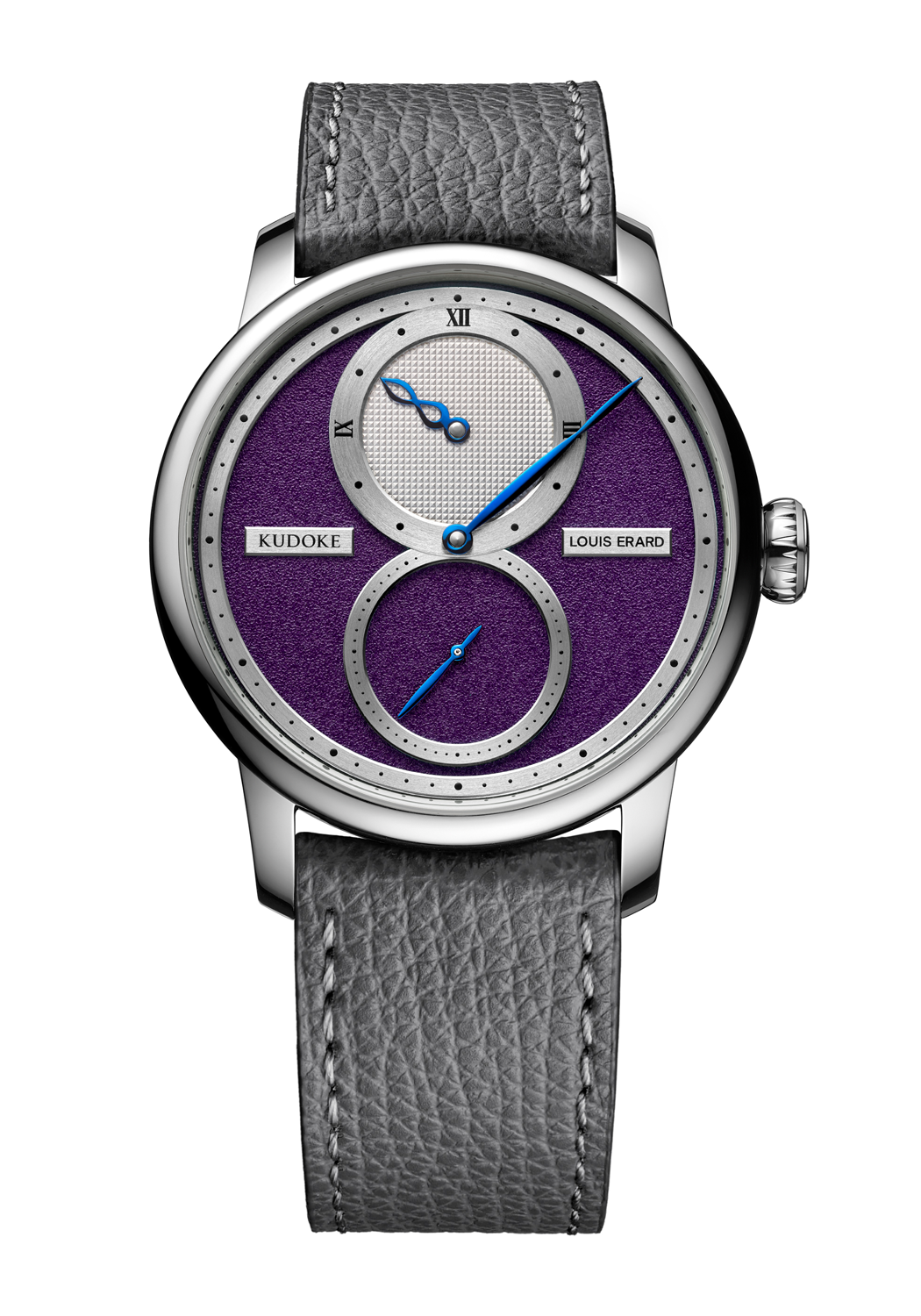 Le Régulateur Louis Erard x Kudoke Purple Time Piece 85237AA46.BVA173