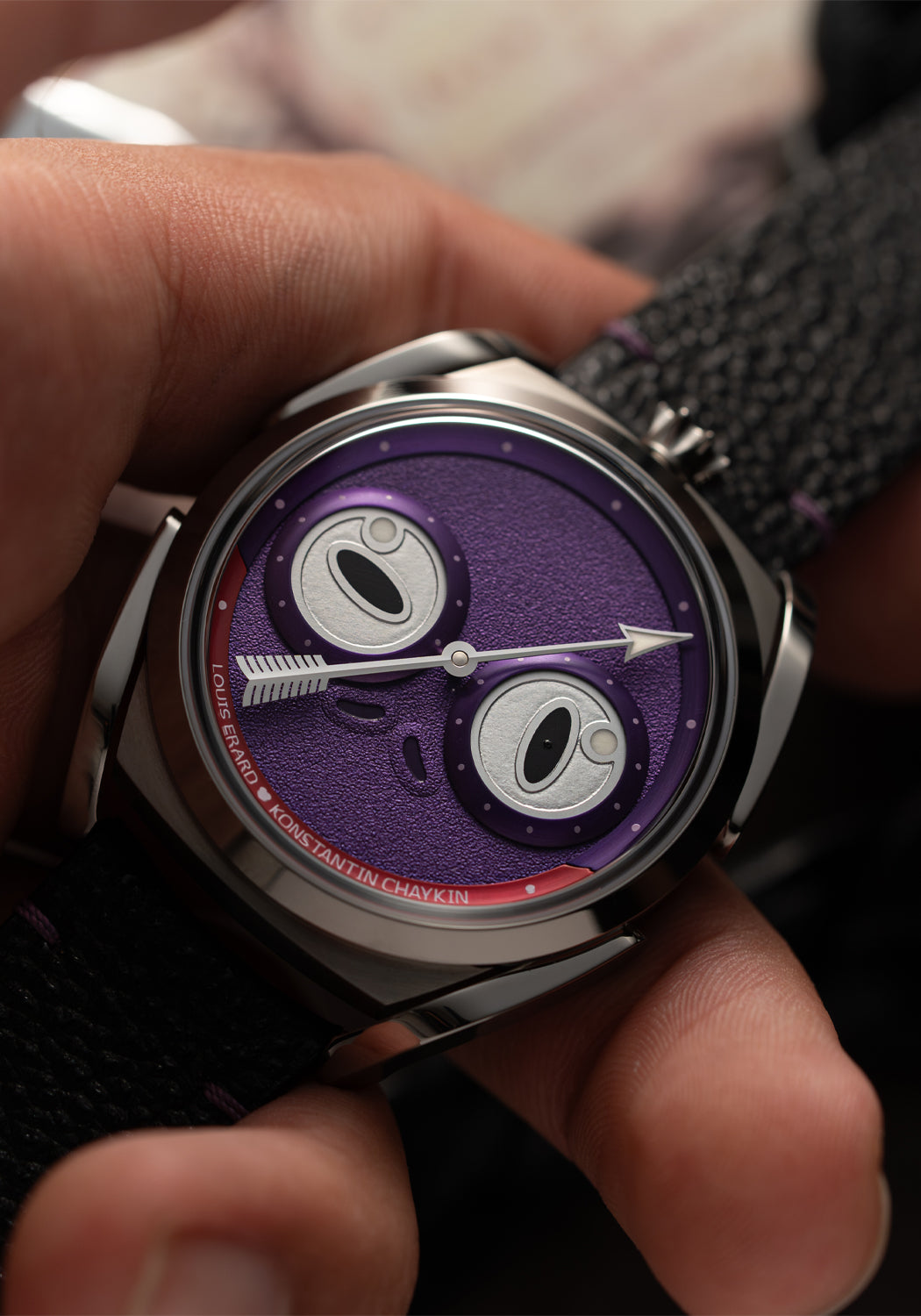 Louis Erard x Konstantin Chaykin Unfrogettable Purple 85340AA02.BVA192 | Denver | OsterJewelers.com