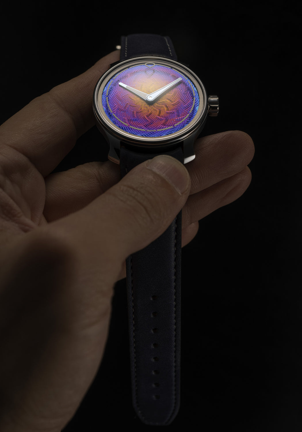 MING × J.N. Shapiro 37.06 Lightning | Hand-Guilloché Torched Dial | Denver | OsterJewelers.com