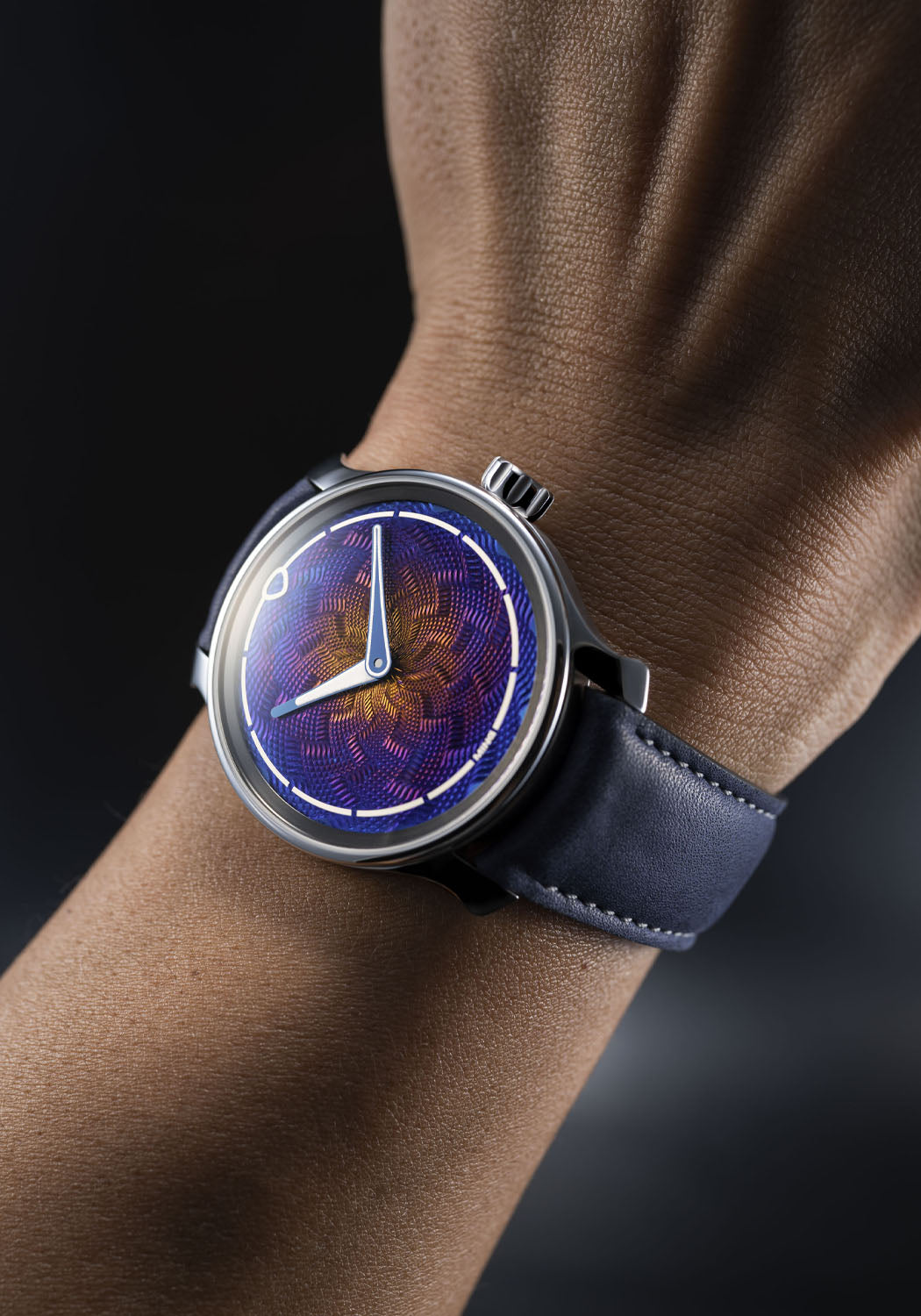 MING × J.N. Shapiro 37.06 Lightning | Hand-Guilloché Torched Dial | Denver | OsterJewelers.com