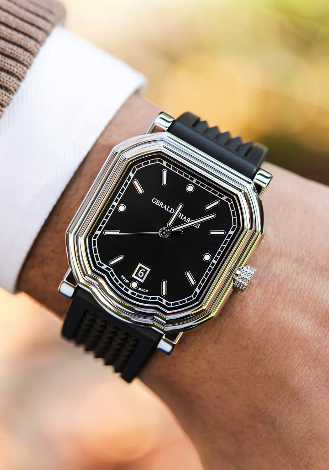 Gerald Charles Maestro 2.0 Ultra-Thin Black | Ref. GC2.0-A-00 | Denver Watches | OsterJewelers.com