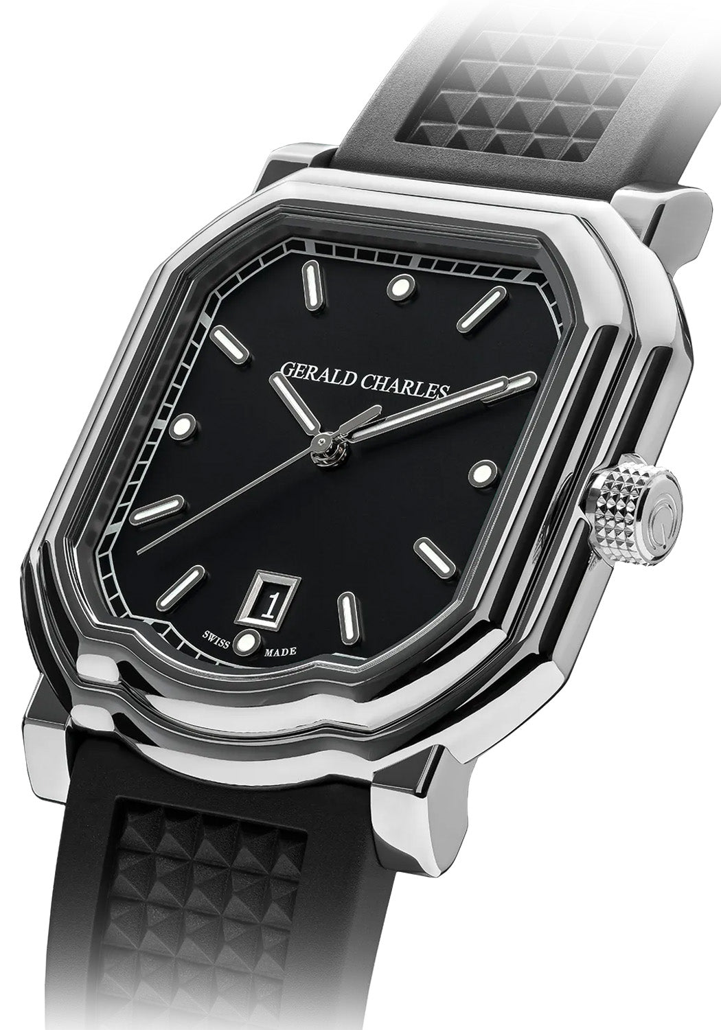 Gerald Charles Maestro 2.0 Ultra-Thin Black | Ref. GC2.0-A-00 | Denver Watches | OsterJewelers.com