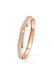 Messika Moderniste 18KRG Large Pavé Diamond Bangle | Ref. 14571-PG | OsterJewelers.com