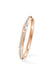 Messika Moderniste 18KRG Medium Pavé Diamond Bangle | Ref. 14572-PG | OsterJewelers.com