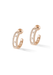 Messika Move 18KRG Pavé Diamond Hoop Earrings | Ref. 04993-RG | OsterJewelers.com