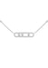 Messika Move 18K White Gold Pavé Diamond Necklace | Ref3 03994-WG | OsterJewelers.com