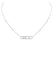 Messika Move 18K White Gold Pavé Diamond Necklace | Ref3 03994-WG | OsterJewelers.com