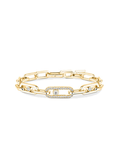 Messika Move Uno 18KYG Pavé Multi Diamond Bracelet | Ref. 12576 | OsterJewelers.com