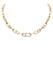 Messika Move Link 18KYG Pavé Multi Diamond Chain Necklace | Ref. 12853 | OsterJewelers.com