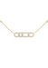 Messika Move 18K Yellow Gold Pavé Diamond Necklace | Ref3 03994-YG | OsterJewelers.com