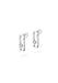 Messika Move Uno 18K White Gold Diamond Earrings | Ref. 12182-WG | OsterJewelers.com