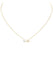 Messika Move Uno 18KYG Solitaire Diamond Necklace | Denver Jewelers | OsterJewelers.com
