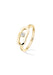 Messika Move Uno Large 18K Yellow Gold Diamond Ring | Ref. 12390 | OsterJewelers.com