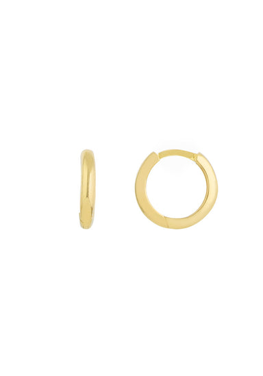 MO & ME 14K Yellow Gold Small Huggie Hoop Earrings | Cherry Creek North | Denver | OsterJewelers.com