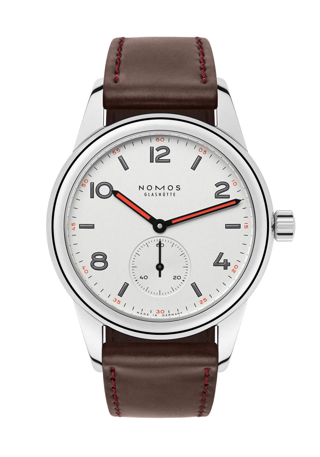 ノモス　クラブ　nomos club 36 NOMOS Club 36 mm watch with Sapphire Caseback