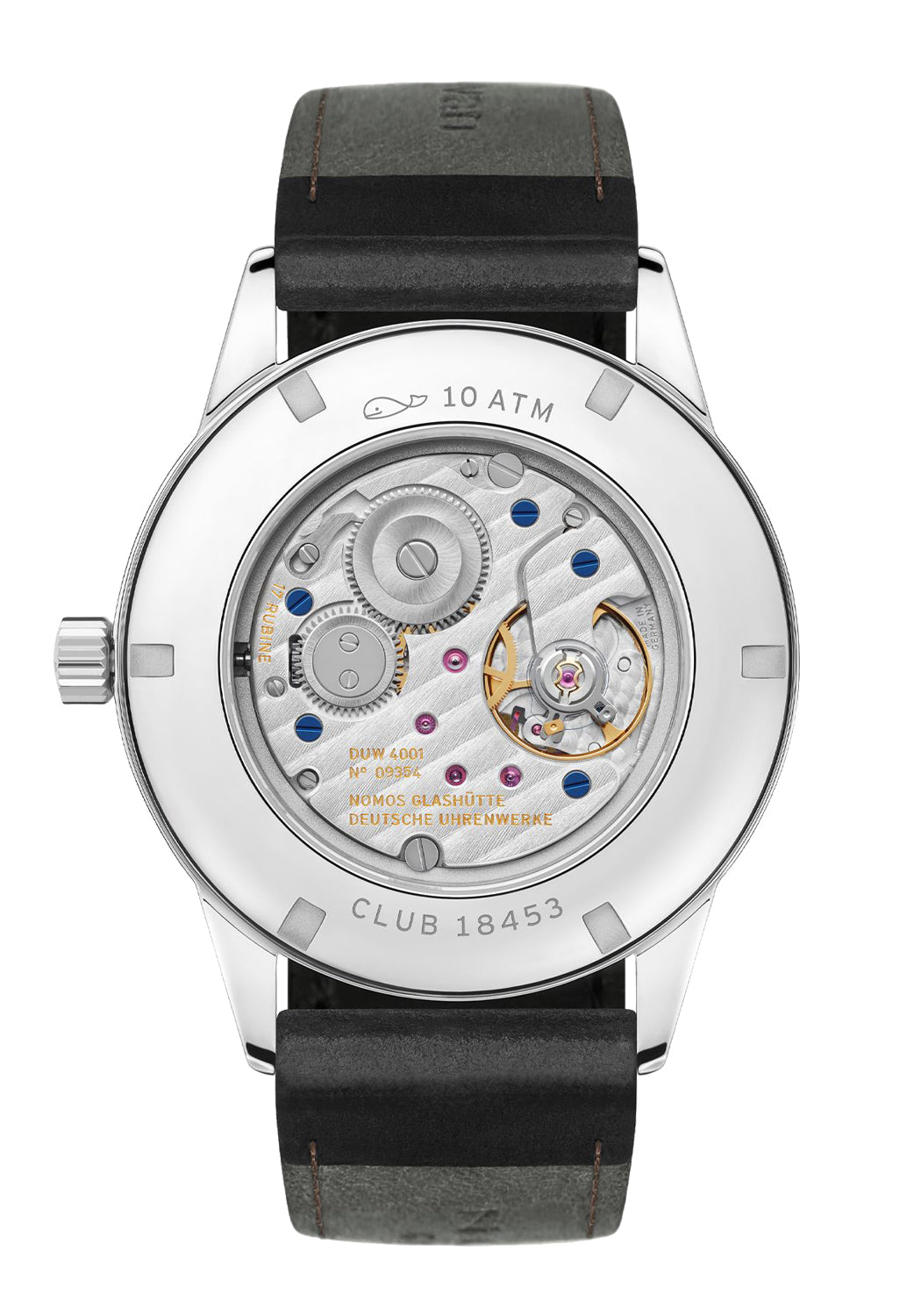 The sapphire glass caseback reveals the manual DUW 4001 calibre. Explore now at OsterJewelers.com