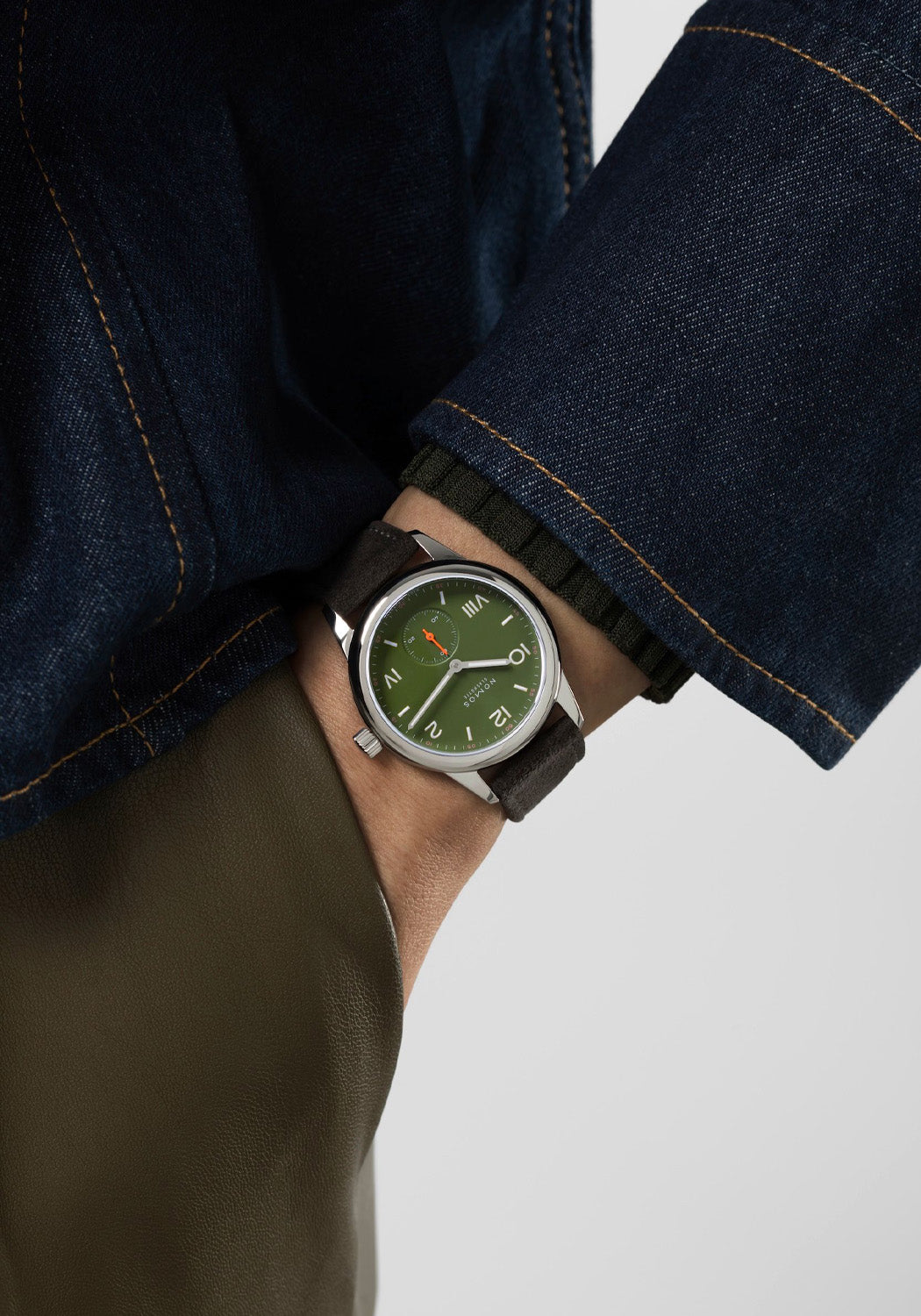NOMOS Club Campus All Olive | Ref. 707 | Graduation Gift | Denver Watches | OsterJewelers.com
