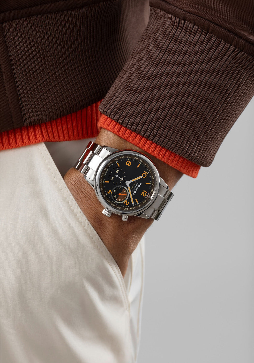 NOMOS Club Sport Neomatik Worldtimer Grid | 790.S8 | LE175 | Denver | OsterJewelers.com