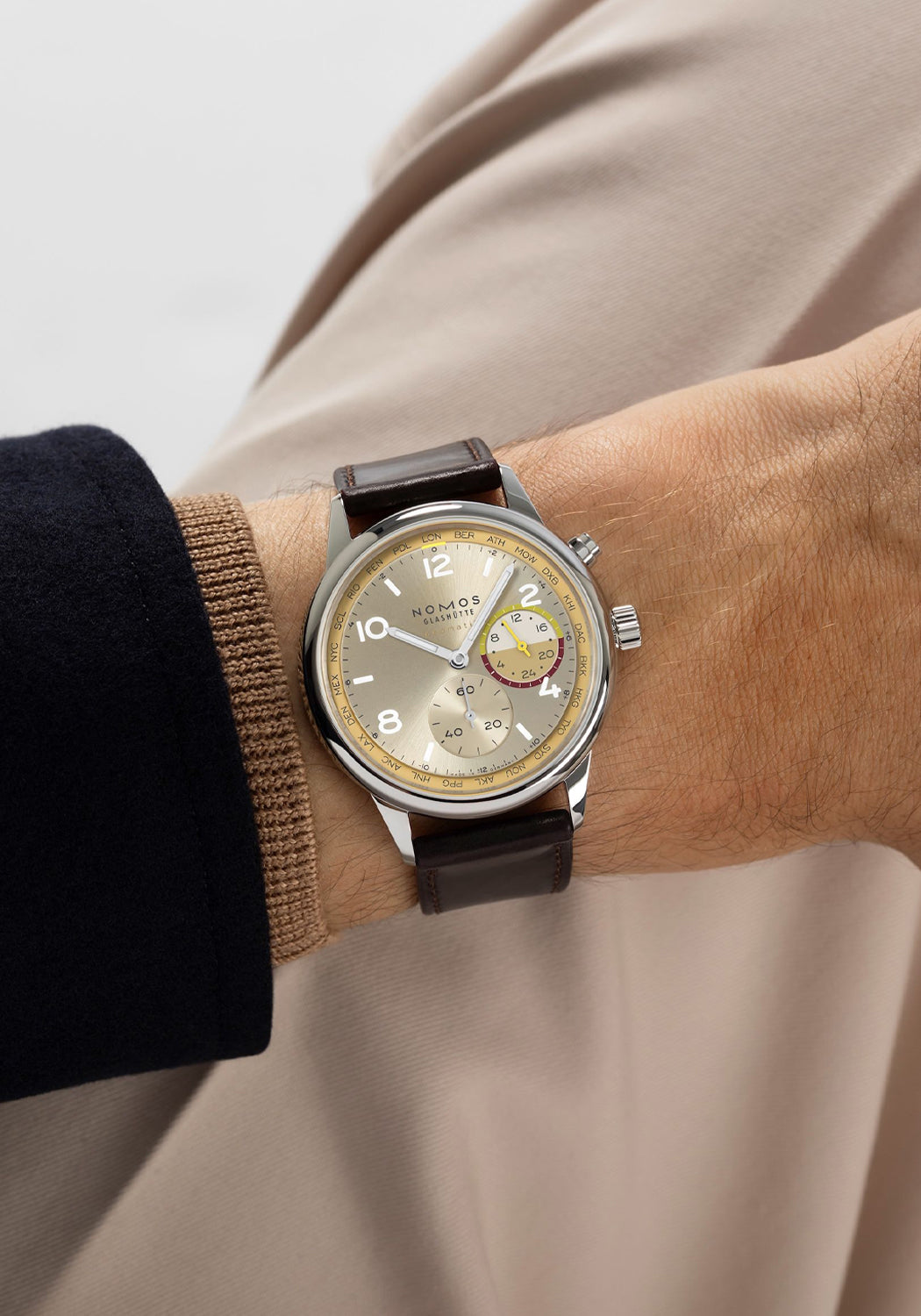 NOMOS Club Sport Neomatik Worldtimer Reverie | LE175 | Denver Watches | OsterJewelers.com