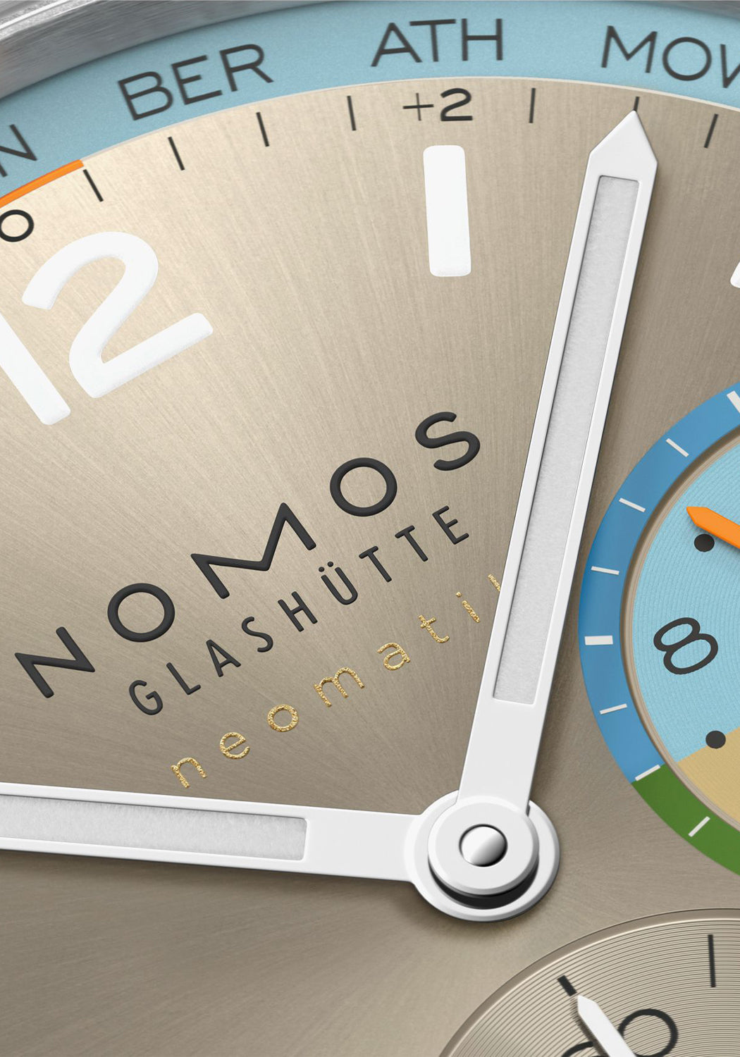NOMOS Club Sport Neomatik Worldtimer Reverie | Ref. 790.S10 | Denver Watches | OsterJewelers.com