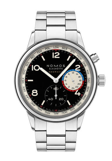 NOMOS Club Sport Neomatik Worldtimer Dark | Ref. 793 | Denver Watches | OsterJewelers.com
