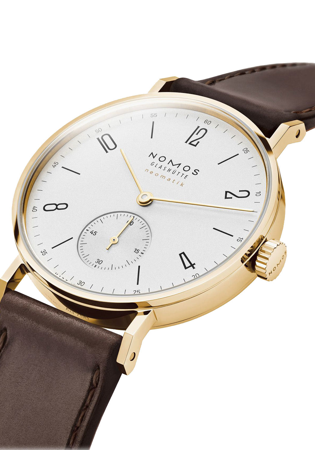 NOMOS Tangente Gold Neomatik Doré | Ref. 162 | Denver Watches | OsterJewelers.com
