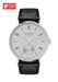 NOMOS Tangente Neomatik 35mm Platinum Grey on Leather Strap | Ref. 189| iF Design Award 2023 | OsterJewelers.com