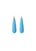 Ole Lynggaard 18KYG Turquoise Cabochon Earring Pendant Drops | Ref. A3081-406 | OsterJewelers.com