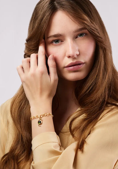 Ole Lynggaard Bird Family 18KYG Tourmaline Bird Charm | Ref. A3261-401 | Denver |  OsterJewelrs.com
