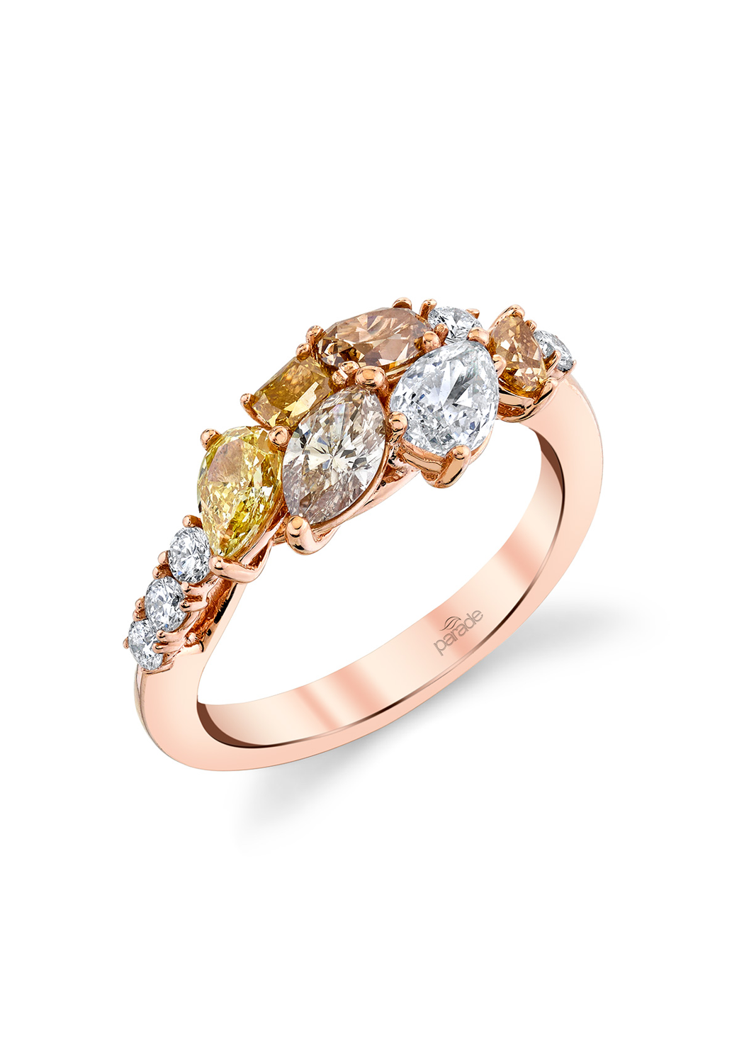 Unique Color Diamond Rings Colored diamond wedding rings 60 photos - Vianawedding.com